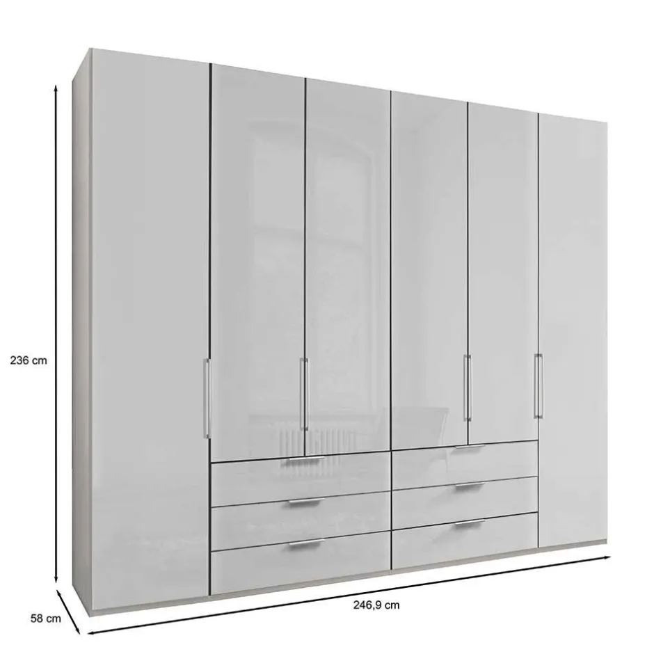 Kleiderschränke|Schlafzimmerschränke*Pharao24 Falttürenschrank Monchy