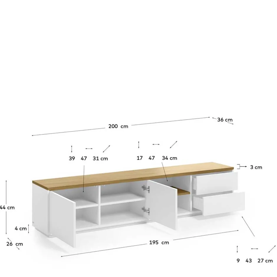 Pharao24 Fernseh Unterschrank Esdavon> Fernsehkommoden