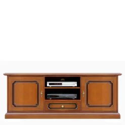 Massivholz Tv Möbel|Fernsehtische*Pharao24 Fernseh Unterschrank klassisch Cadruna