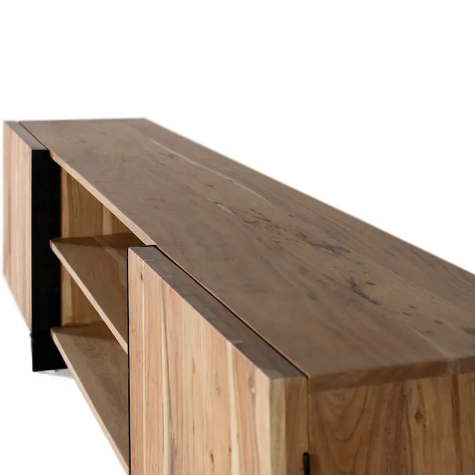 Massivholz Tv Möbel*Pharao24 Fernseh Unterschrank Lusiana