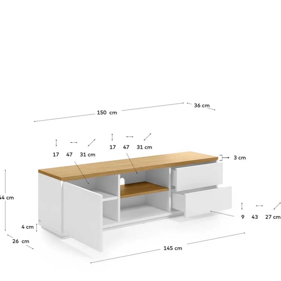 Pharao24 Fernsehboard Esdavon> Fernsehkommoden