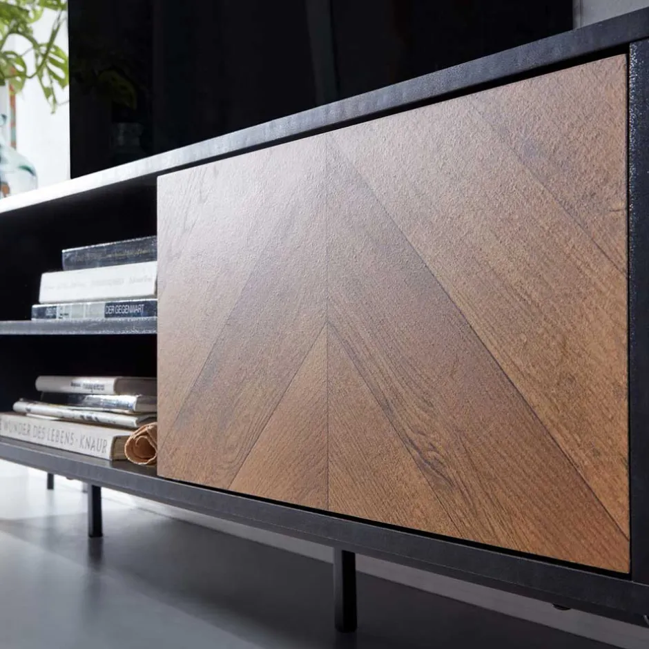 Pharao24 Fernsehboard Petrol> Fernsehkommoden