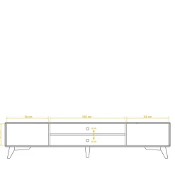 Massivholz Tv Möbel|Fernsehkommoden*Pharao24 Fernseher Lowboard Stenov