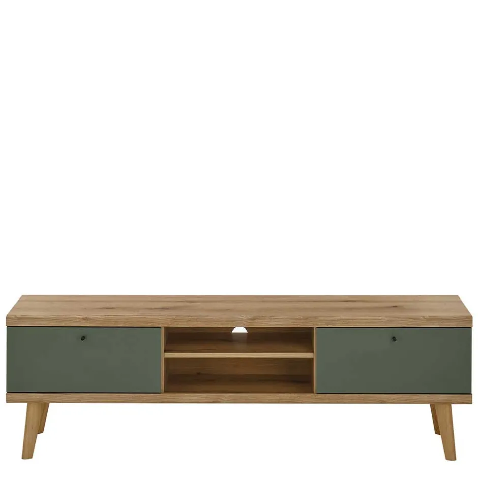 Pharao24 Fernseher Schrankwand Lora> Wohnwand 250 Cm