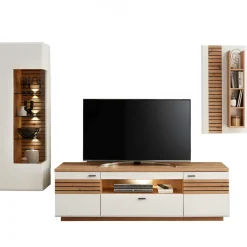 Wohnwand 250 Cm|Moderne Wohnwände*Pharao24 Fernseher Schrankwand Luzie