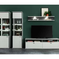 Wohnwand 300 Cm|Moderne Wohnwände*Pharao24 Fernseher Schrankwand Ukai