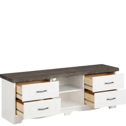 Massivholz Tv Möbel*Pharao24 Fernsehlowboard Froveva