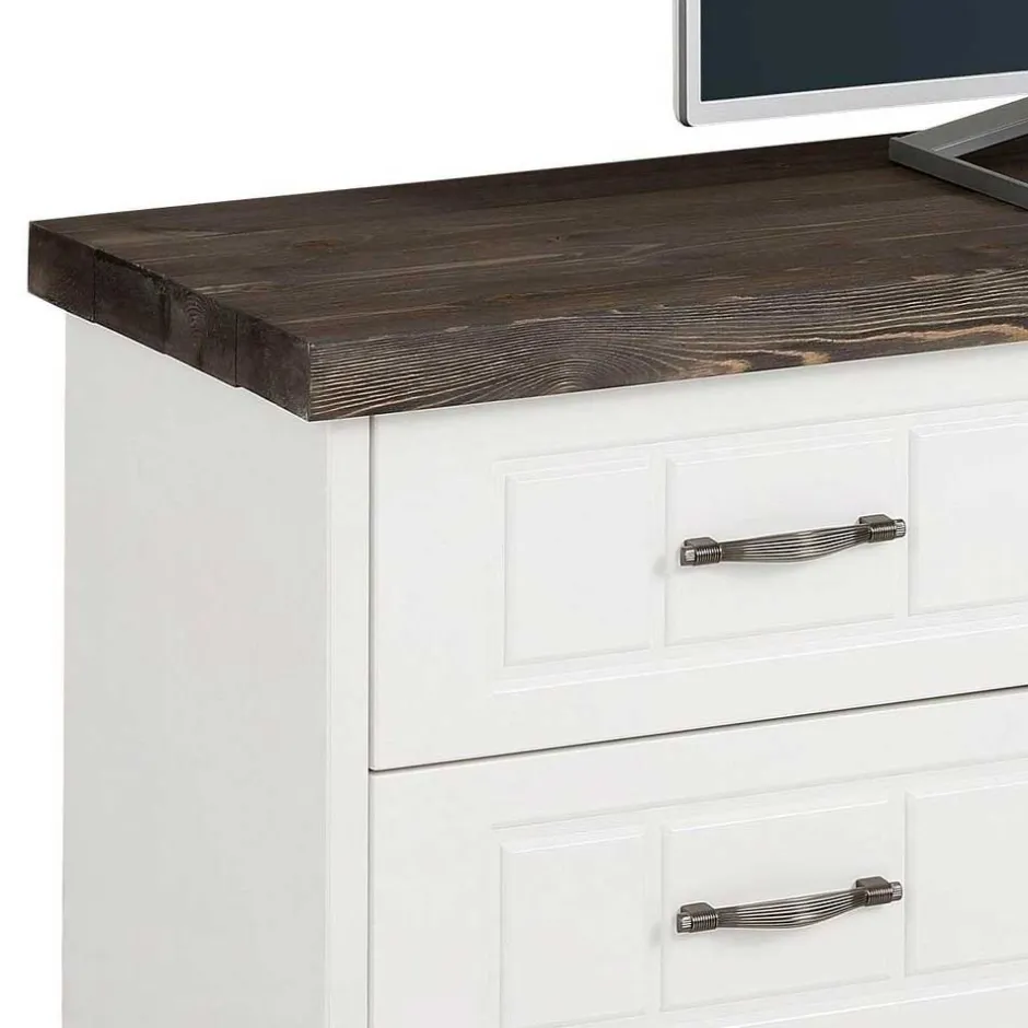 Massivholz Tv Möbel*Pharao24 Fernsehlowboard Froveva