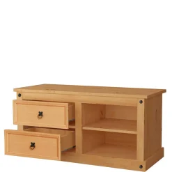 Massivholz Tv Möbel*Pharao24 Fernsehlowboard Nadezdan