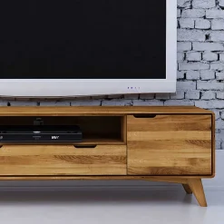 Fernsehkommoden|Massivholz Tv Möbel*Pharao24 Fernsehlowboard Vinial