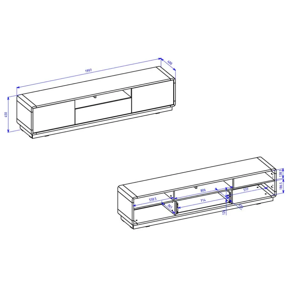 Pharao24 Fernsehmöbel Sismail> Fernsehkommoden