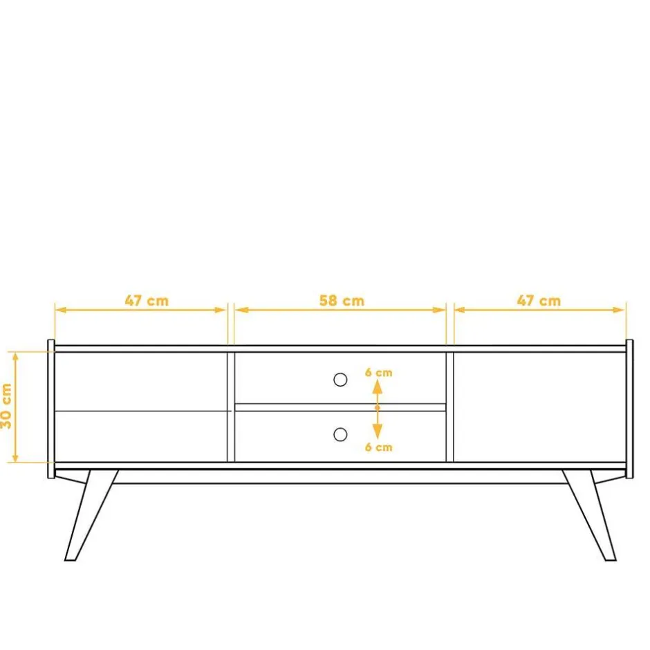 Pharao24 Fernsehschrank Carilla> Massivholz Tv Möbel|Fernsehtische