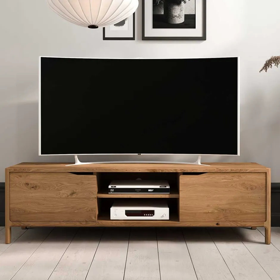 Pharao24 Fernsehtisch Koropi> Massivholz Tv Möbel|Fernsehkommoden