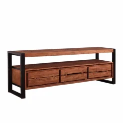 Massivholz Tv Möbel*Pharao24 Fernsehtisch Phidias