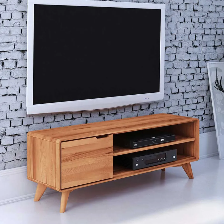 Fernsehkommoden|Massivholz Tv Möbel*Pharao24 Fernsehtisch Stenov