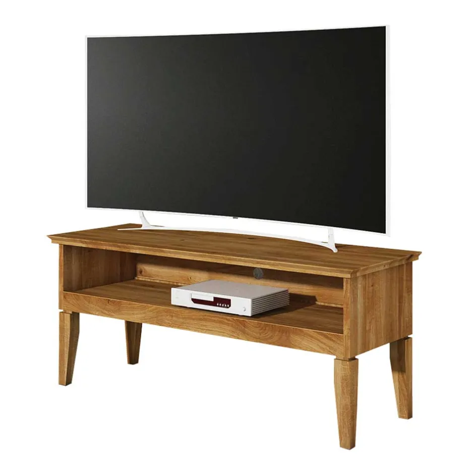 Massivholz Tv Möbel|Fernsehtische*Pharao24 Fernsehtisch Tyvoria