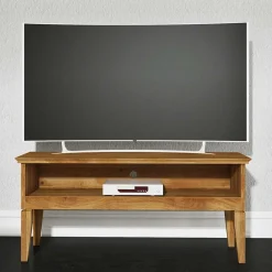 Massivholz Tv Möbel|Fernsehtische*Pharao24 Fernsehtisch Tyvoria