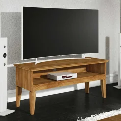 Massivholz Tv Möbel|Fernsehtische*Pharao24 Fernsehtisch Tyvoria