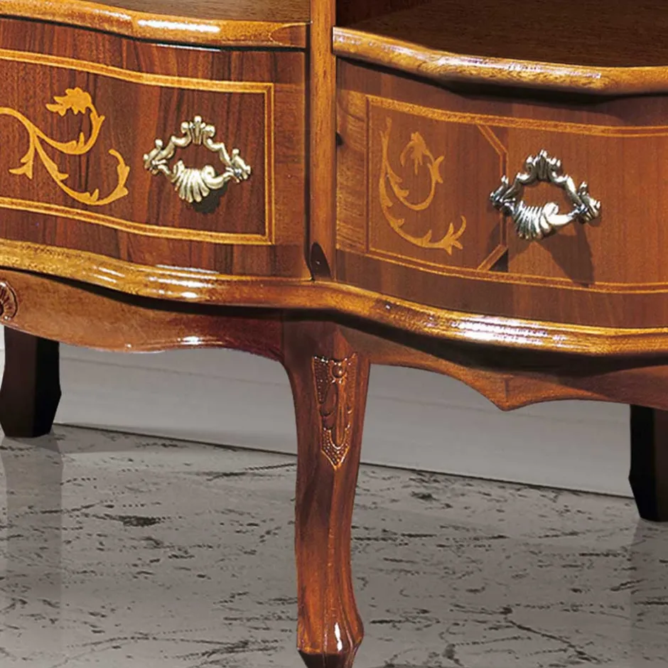 Pharao24 Fernsehtisch Valdarar> Massivholz Tv Möbel|Fernsehtische