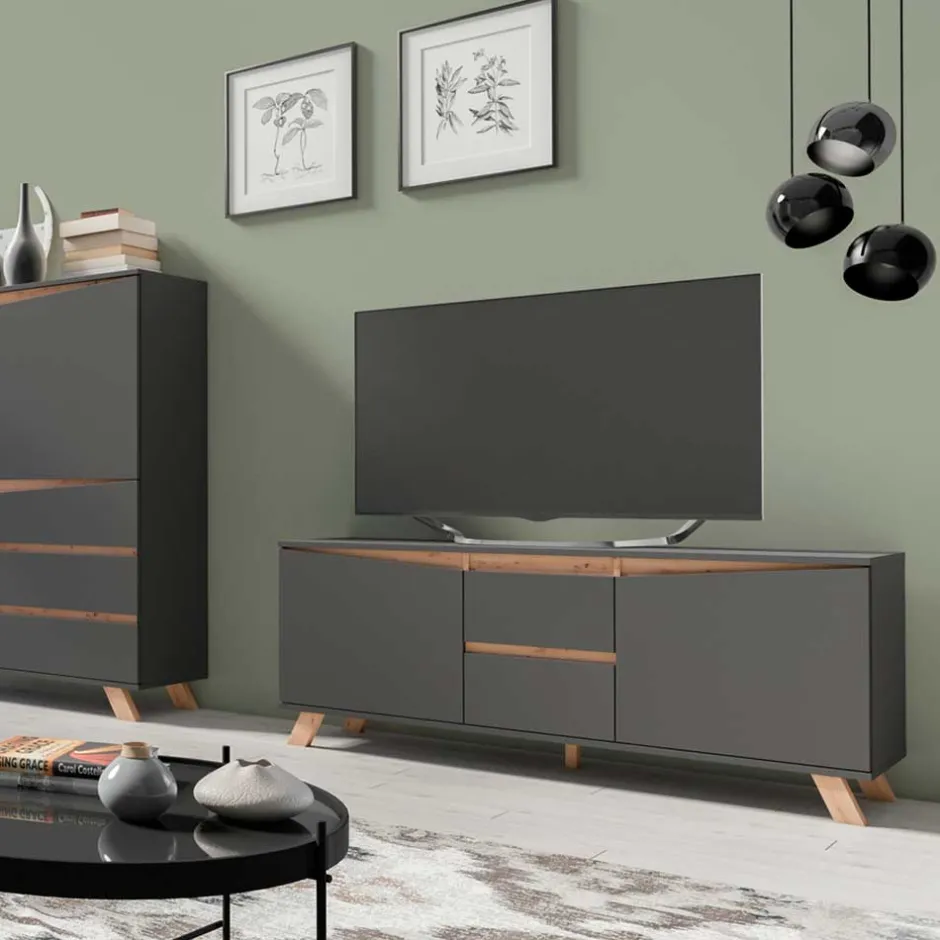 Fernsehtische|Lowboards*Pharao24 Fernsehunterschrank Catrilla