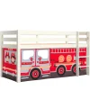 Pharao24 Feuerwehr Hochbett Kinder Uwida>Kinder Kinderbetten|Kinderhochbetten
