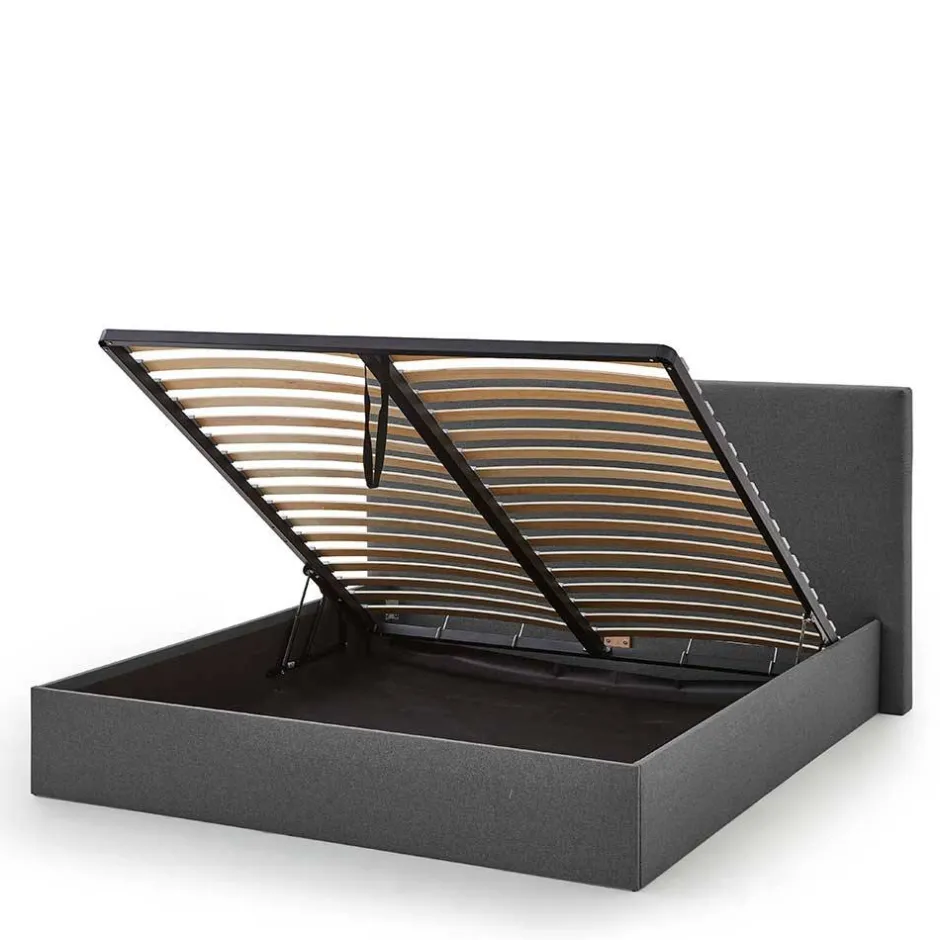 Pharao24 Flaches Bettgestell mit Stauraum Parana> Funktionsbetten|Schubkastenbetten