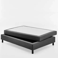 Polsterbetten*Pharao24 Flaches Boxspringbett Helina