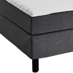 Polsterbetten*Pharao24 Flaches Boxspringbett Helina