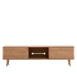 Pharao24 Flachstrecke Wohnzimmer Baylee> Fernsehkommoden|Massivholz Tv Möbel