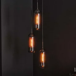 Pharao24 3-flammige Hängeleuchte Funius> Lampen Und Leuchten