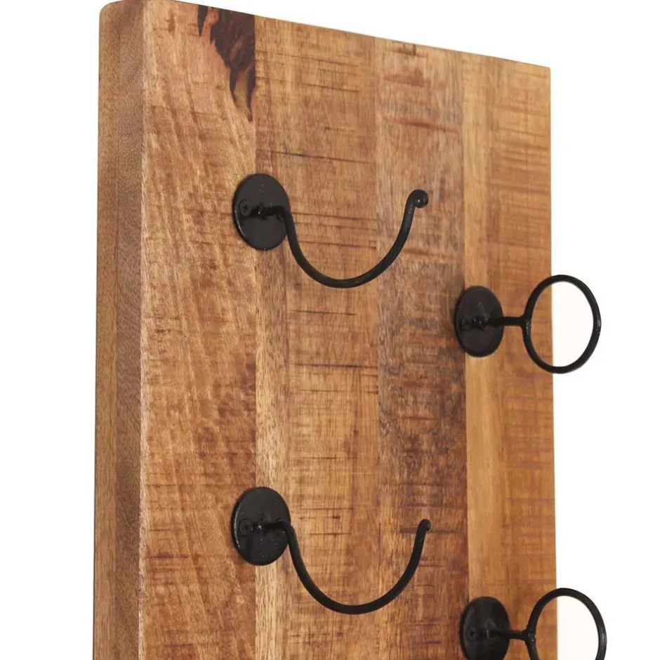 Hängeregale|Massivholzregale*Pharao24 Flaschenregal Brave