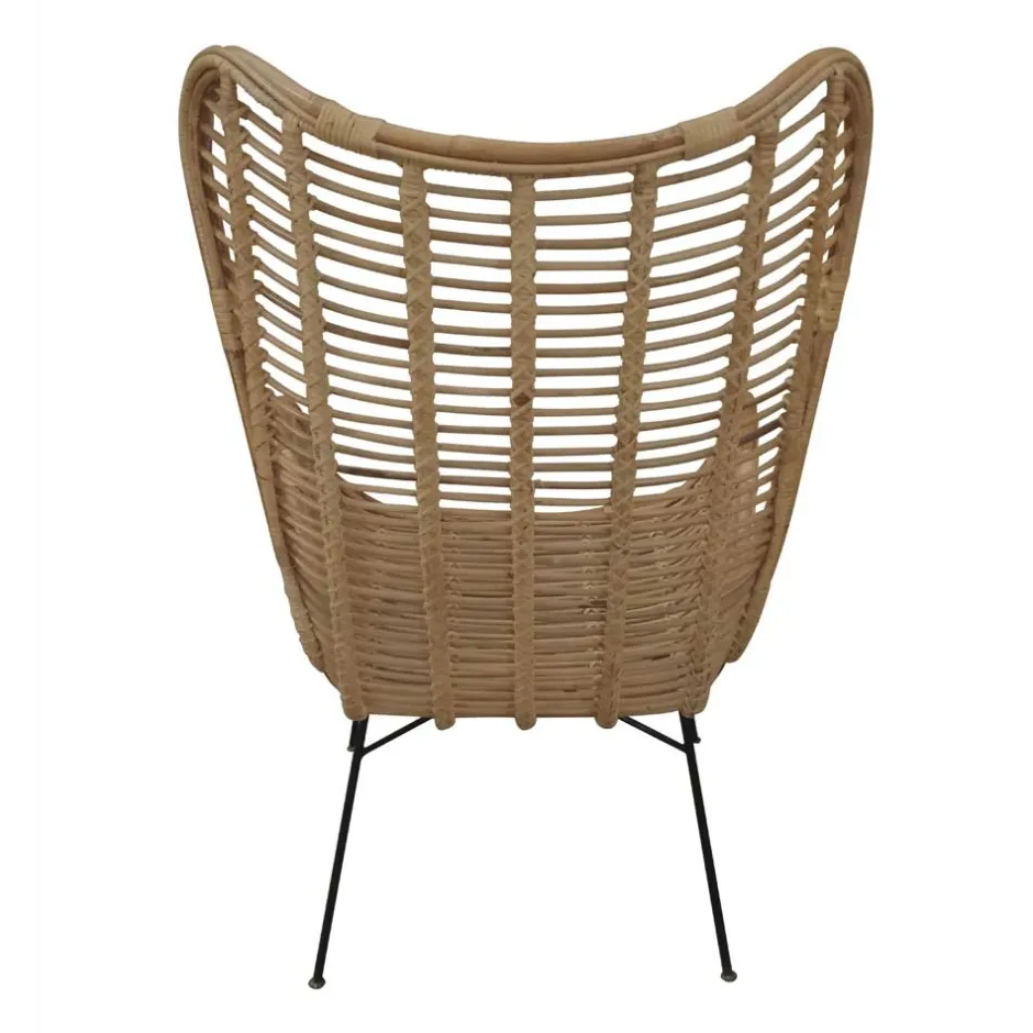 Wohnzimmer Sessel*Pharao24 Flechtsessel Opium