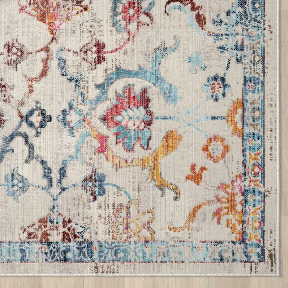 Teppiche*Pharao24 Floraler Kurzflor Teppich Zeremonia