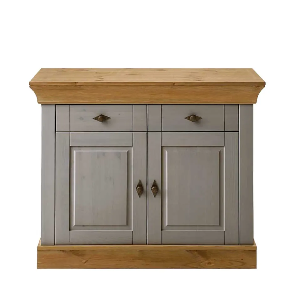 Massivholzmöbel|Wohnzimmerkommoden*Pharao24 Flur Kommode Mangali