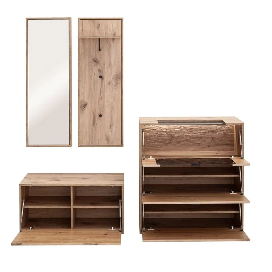 Garderobensets*Pharao24 Flur Möbel Quinta