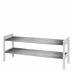 Pharao24 Flur Schuhregal Chiosma> Massivholzregale|Standregale