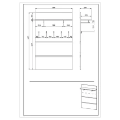 Garderobensets*Pharao24 Flur Set Sveralda