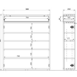 Garderobensets*Pharao24 Flurgarderobe Lastania