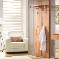 Garderoben Paneele|Massivholz Garderoben*Pharao24 Flurgarderobe Meryno