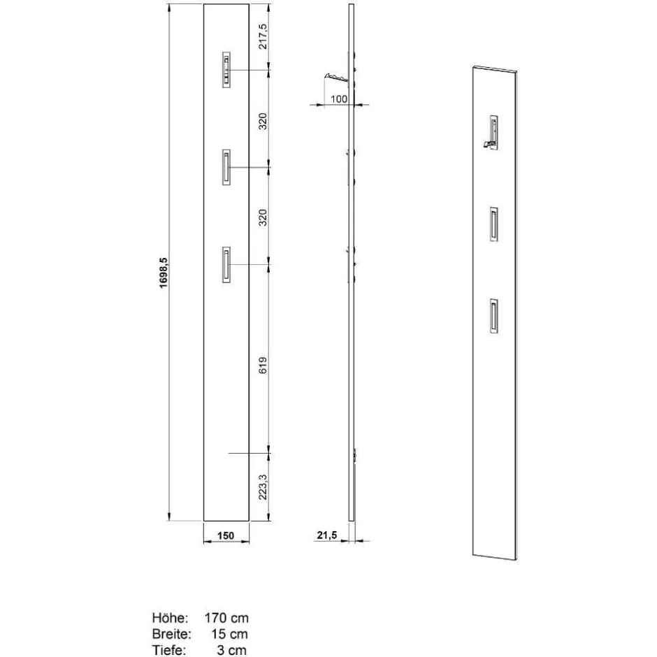 Pharao24 Flurgarderobenset Flakes> Garderobensets