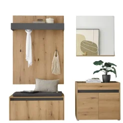 Pharao24 Flurmöbel Set Castilla> Garderobensets