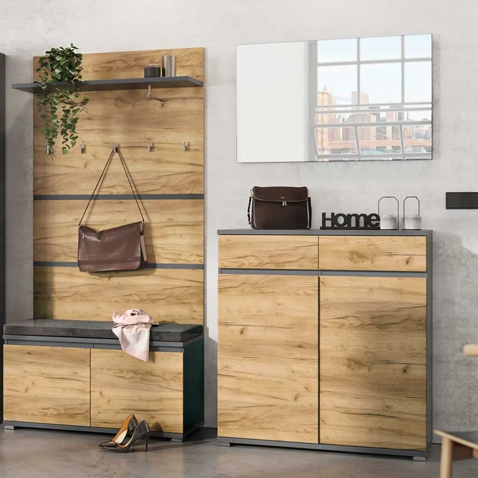 Pharao24 Flurmöbel Set Sveralda> Garderobensets