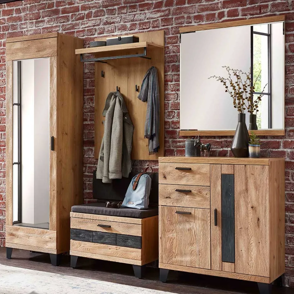 Pharao24 Flurmöbel Set Vinena> Garderobensets