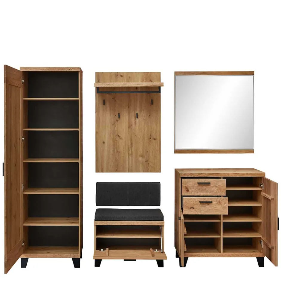 Pharao24 Flurmöbel Set Vinena> Garderobensets