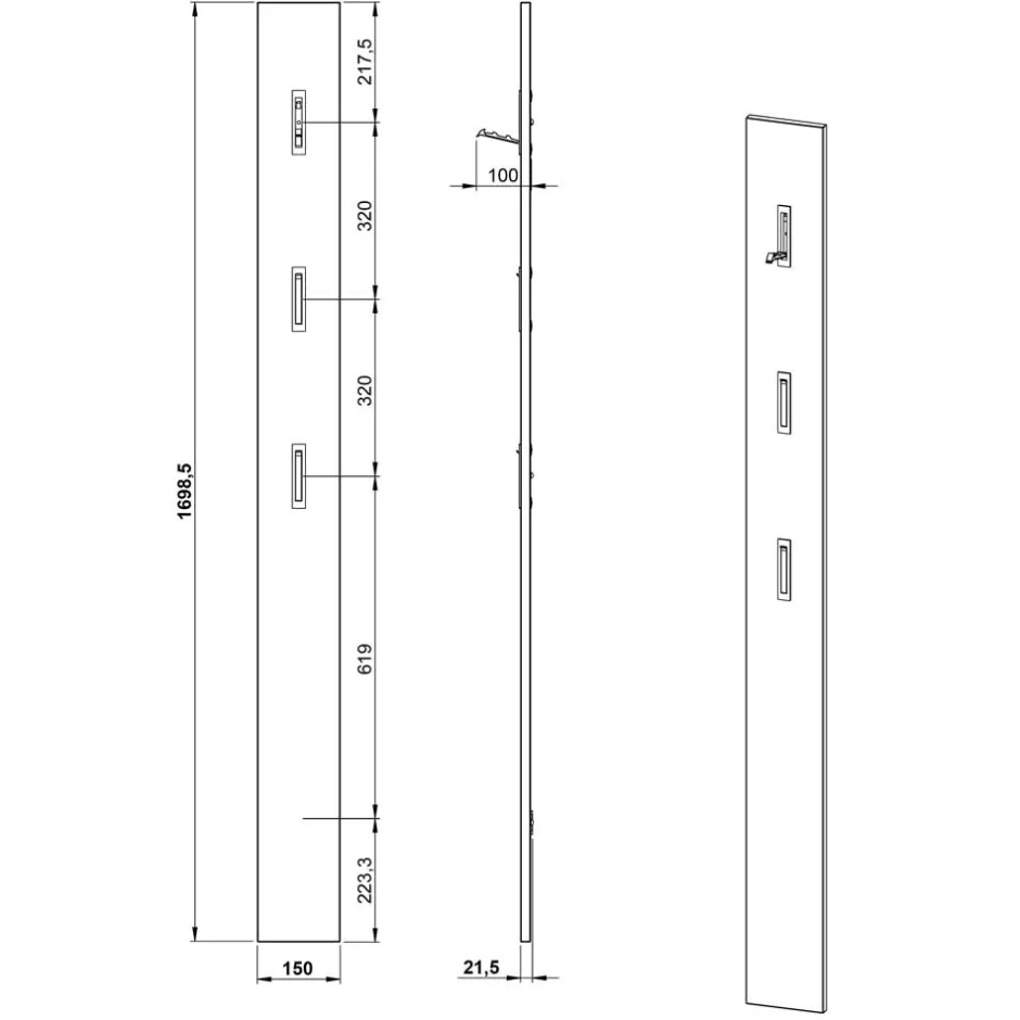 Pharao24 Flurmöbelset Doinas> Garderobensets