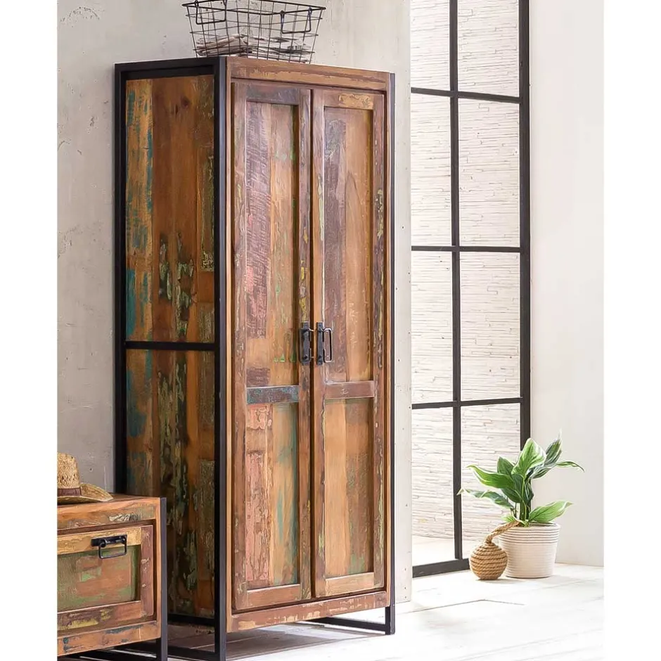 Pharao24 Flurschrank Lakeside> Massivholz Schränke|Dielenschränke