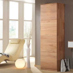 Massivholzmöbel|Dielenschränke*Pharao24 Flurschrank Meryno