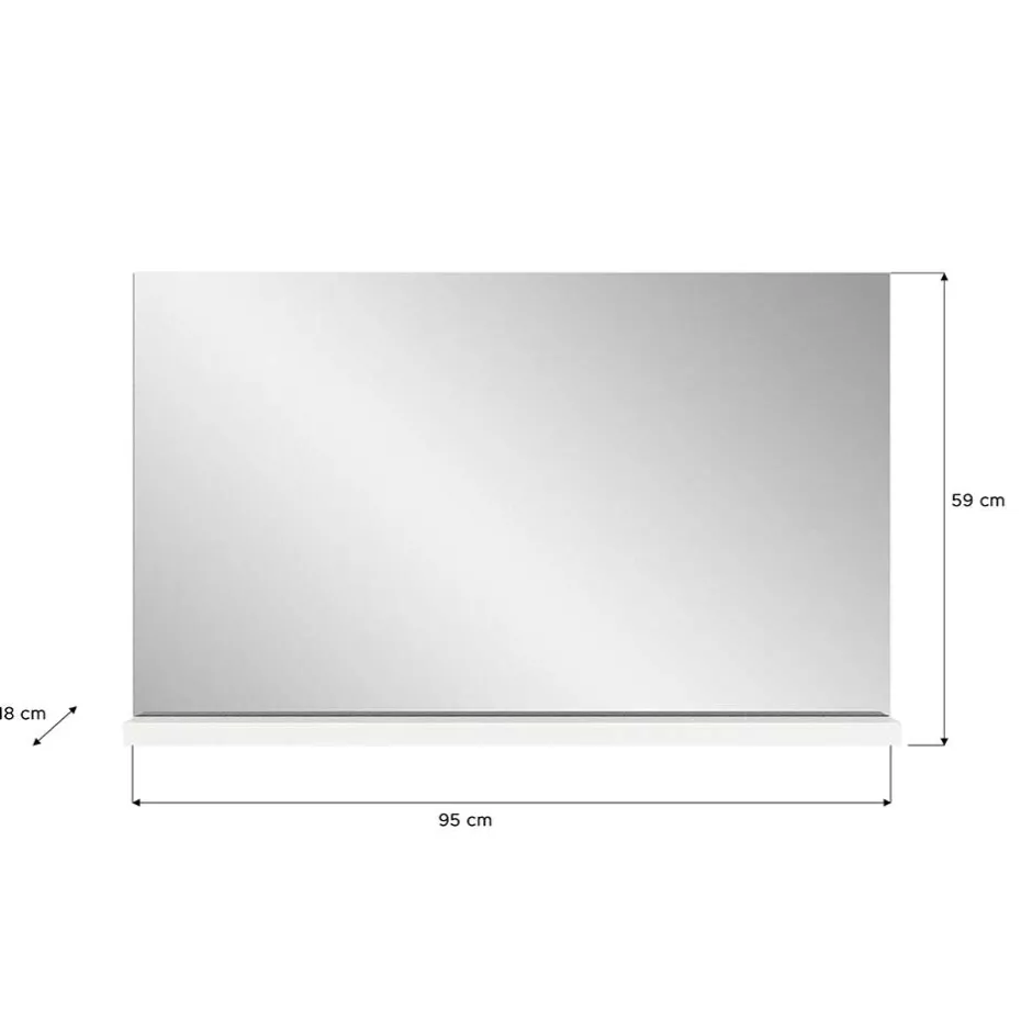 Pharao24 Flurspiegel Filicudio> Wandspiegel|Bad Spiegel