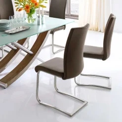 Pharao24 Freischwinger Emrucon> Lederstühle|Freischwinger