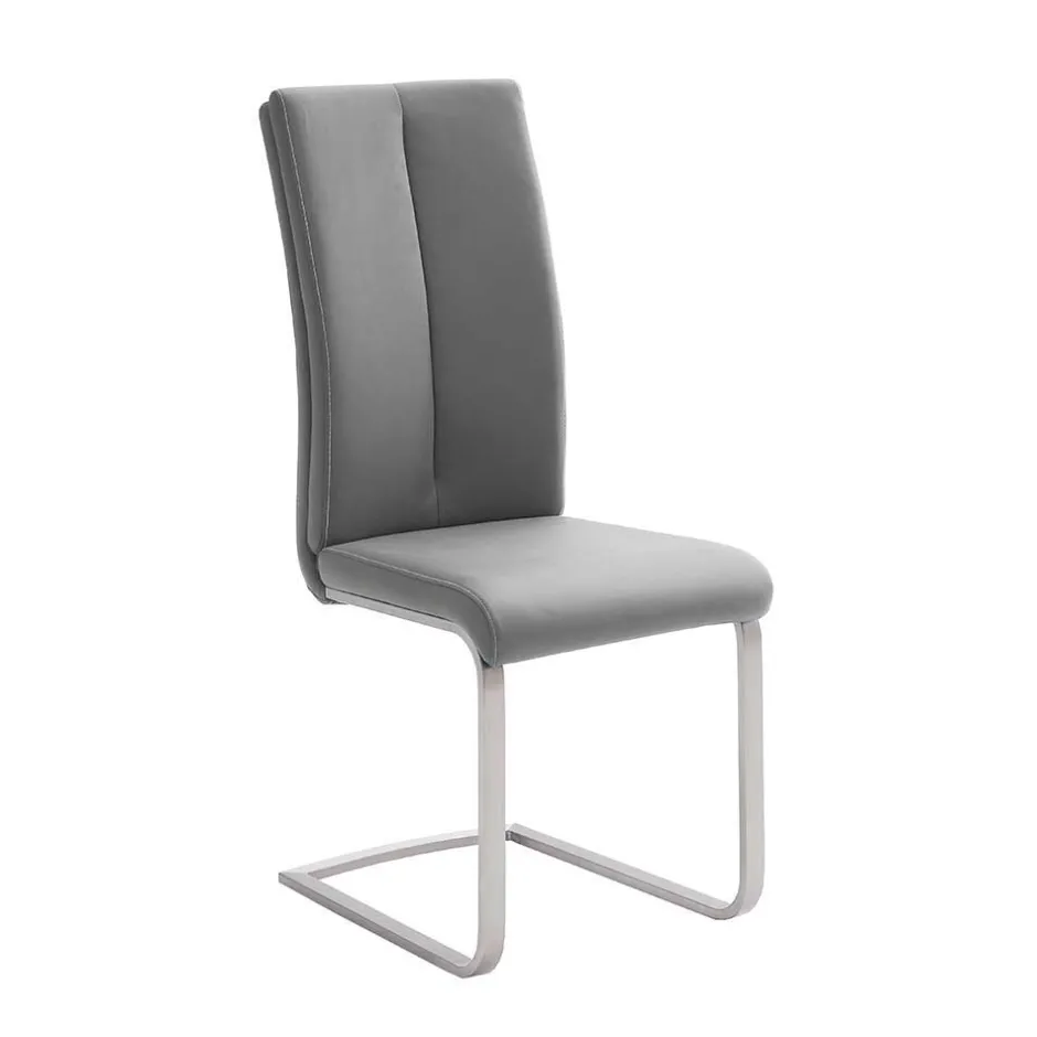 Lederstühle|Freischwinger*Pharao24 Freischwinger Set Basserini